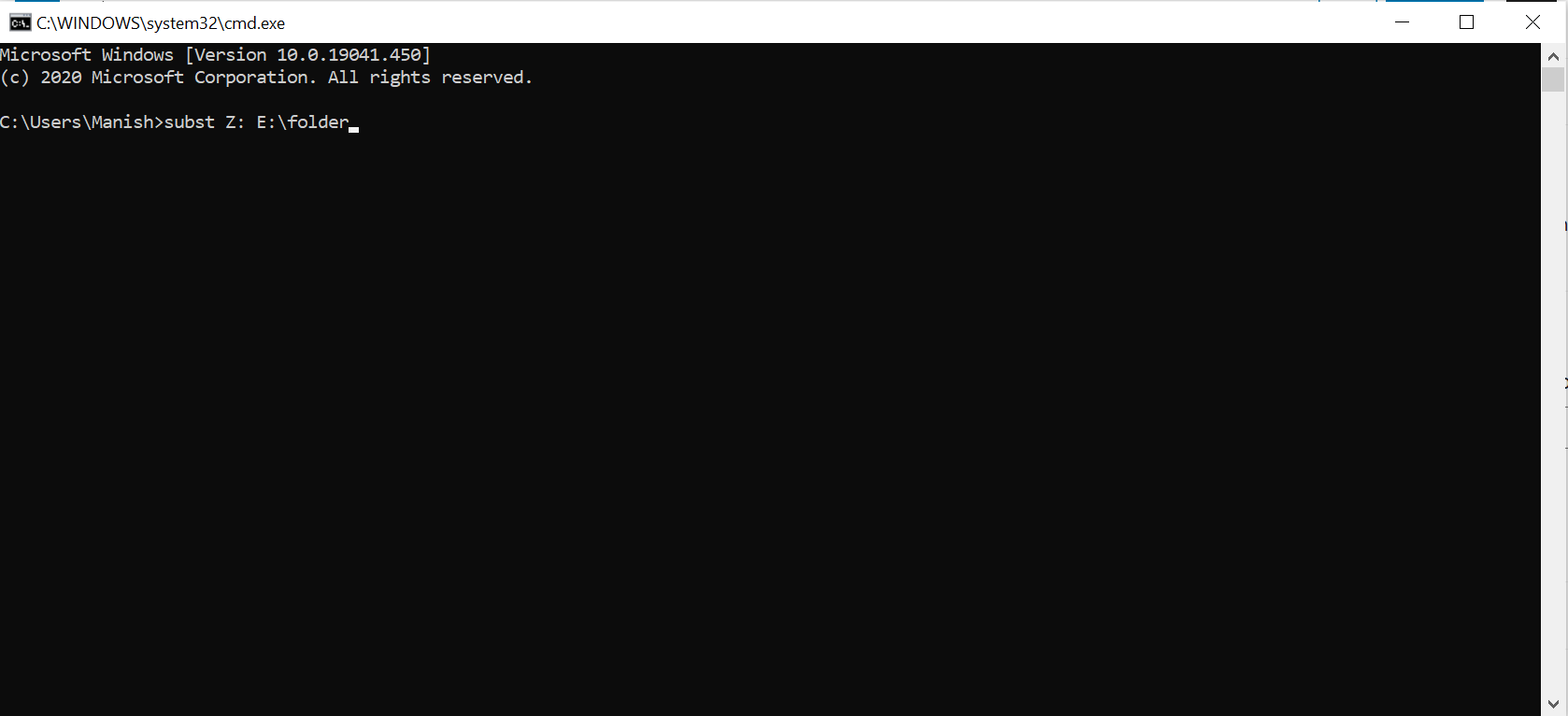 Access Your Folder as Drives in Windows